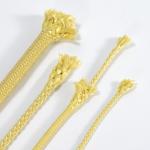 Fireproof Heat Insulation High Strength Braided Webbing Aramid Fiber Power
