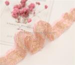 30mm Nylon lace elastic trim Band Underwear Lace Elastic Lady Webbing Spandex