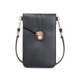 Mobile Phone Wallet Women's Tide Lock Messenger Pu Leather Women's Touch Screen