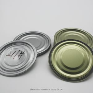 Wholesale Food Grade 211# Tinplate End Eoe for Tin Can Packing from china suppliers