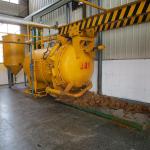 Petrochemical Groundnut Oil Refining Machine , Horizontal Refined Oil Making