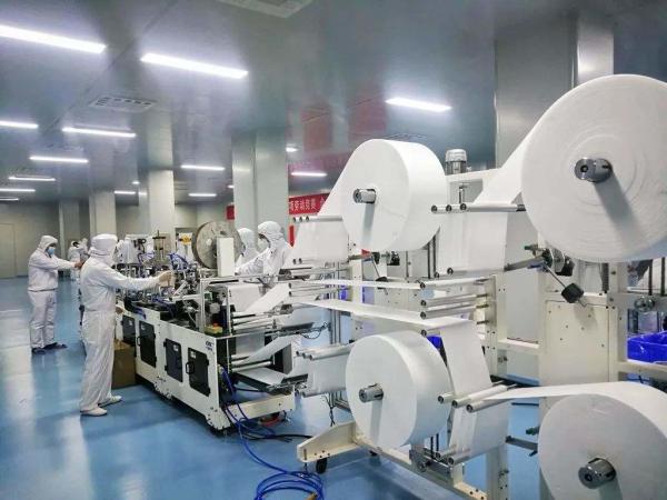 China Manufacture 2400mm Ssmms Nonwoven Fabric Textile Machine Plant and Non