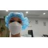 Buy cheap 35g Yellow Operating Room Hair Covers Premium Disposable Bouffant Scrub Hats from wholesalers