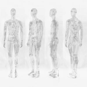 Wholesale Fashion Mannequin Body Stand , Full Body Transparent Male Mannequin from china suppliers