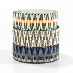 Cotton ribbon fashion Ethnic jacquard wedding 40mm for thick bag strap belt pet