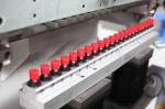 16.5kw Four Multi Row Woodworking Drilling Machine Auto Feeding Panel Furniture