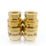 Aluminium CNC Machining Parts 0.01 - 0.05mm Tolerance Copper Machined Parts