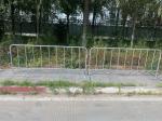 European 0.9m Height Crowd Barrier Fencing Light Easy Handle
