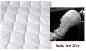 China Quilted Microfiber Filling Hypoallergenic Mattress Cover Waterproof for Bedding Set on sale