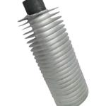 DELLOK Temperature Copper Carbon Steel Fin Tube 0.3-1.2mm Tube 2.5-20mm Fin