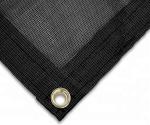 10oz Black Breathable ventilation 1000D*1000D PVC Mesh Tarp Fabric for Truck