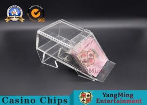 Wholesale 750g Transparent Acrylic Custom Licensing Shoe For Baccarat Gaming Table from china suppliers