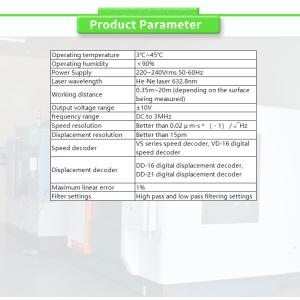 UBZD3000Y Acceleration Speed Detection Vibration Monitor For Industrial