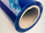 Home Transparent Blue 500mm 200m Self Adhesive Glass Film Standard Wound