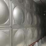 Modular Panel Anticorrosive SUS304 Basement School Water Tank