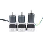 24V 12v Dc Gearbox Brushless Motor 42mm 0.8a NEMA 17 Reduction Ratio 1 16 0