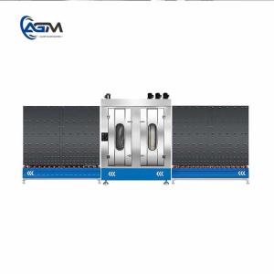 Wholesale Vertical automatic glass washing and drying machinery insulated glass equipment glass cleaning machine from china suppliers