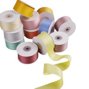 Wholesale 5mm-50mm Polyester Cotton Plain Knitting Ribbon Custom Cotton Ribbon For Gift Packaging from china suppliers