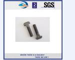 Railway sleeper bolts tunnel railroad track bolts oxide black