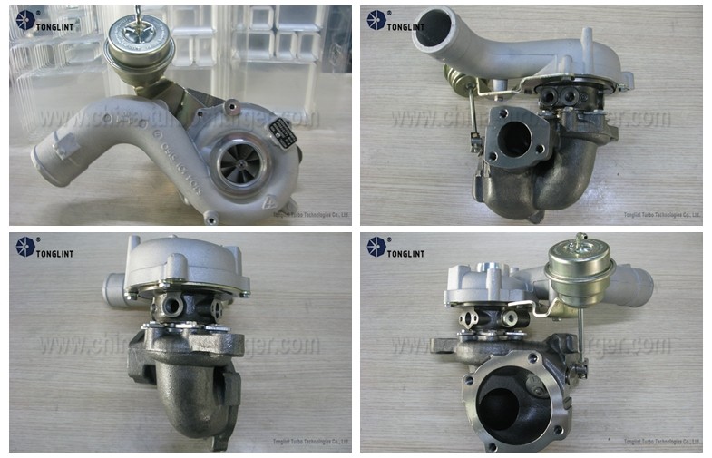 Audi Volkswagen Golf K03 Gasoline Turbo Turbocharger 53039880058 53039880053 For 1.8L 5V Langs / Along Engine