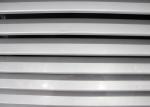 Washable 0.6mm Aluminum Sun Shade System For Building Exterior Wall Architecture