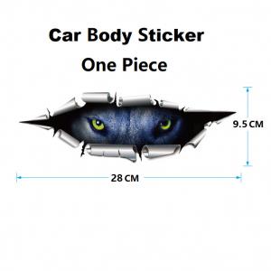 Wholesale 3D Effect Waterproof Car Stickers PVC Vinyl Printing Custom Bumper Stickers from china suppliers