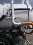 HOWO Sewer Vacuum Truck 10 Cubic Meters Truck Mounted Jetter
