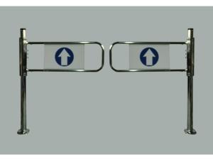 Wholesale Supermarket Gate Four Arm Turnstile Tunrstile QSJCKQ Supermarket Security Access shop security gate/ security fence from china suppliers