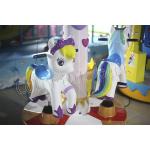 3 players mini Kids Merry Go Round Game Machine carousel coin opertaed arcade