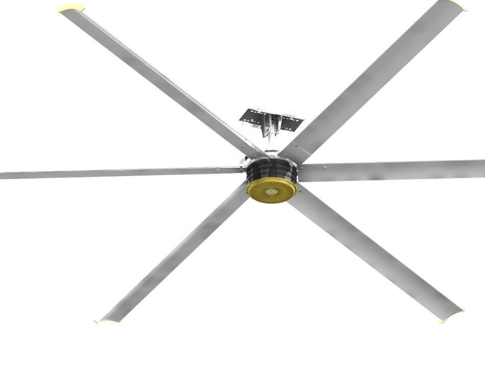 Wholesale Silent 52RPM Gearbox Motor Aluminum Blade Ceiling Fan from china suppliers
