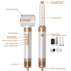 Wholesale White Multi Functional Revair Hair Styler Travel Heated Rollers Styling Tools from china suppliers