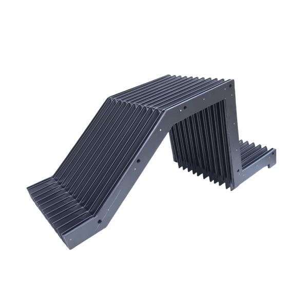 Accordion Linear Plastic Telescopic Slide Way Covers Machine Bellows Covers