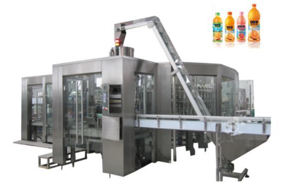 Small business orange juice making filling machine / fruit juice bottling