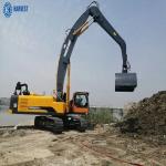 Grab Volume 3m3 52 Ton Material Handling Excavator For Port