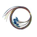 Single Mode Pigtail LSZH/PVC G652D/G657A Fiber Optic Equipment for FTTH LC SC ST