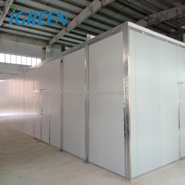 Hydroponics Vegetable And Flower Cold Storage Room Walk In Freezer Customization