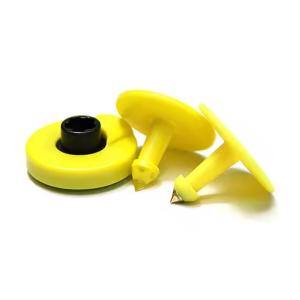 Wholesale Maximize Efficiency And Productivity HDX/FDX 134.2khz RFID Ear Tag Passive Round Livestock Animal Tag from china suppliers