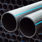 Large Diameter HDPE Water Supply Pipes / Polyethylene PE100 For Irrigation