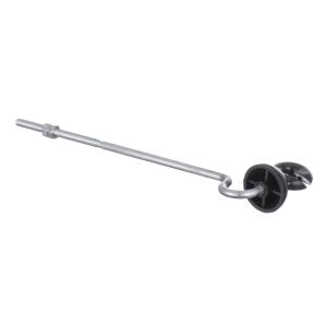 Wholesale Metal Inlet 220x6mm M6 Long Thread Offset Electric Fence Insulator from china suppliers