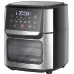 Stainless Steel 1800W Air Fryer 12 L 14L 24L Digital Control Panel Steaming Air