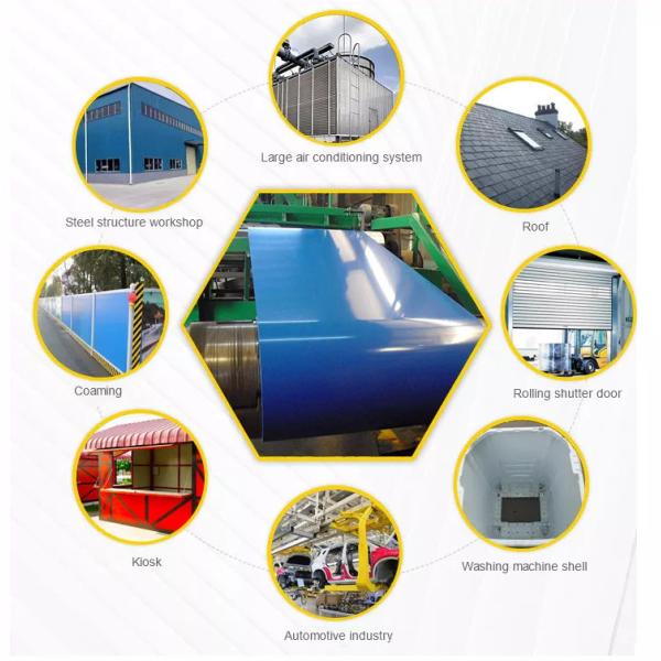 Red DC01 Zinc Coated Steel Coil TDC51DZM Prepainted Galvalume Steel Coil