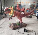Coin Operated Electric Ride On Dinosaur For Shopping Mall And Amusement Park