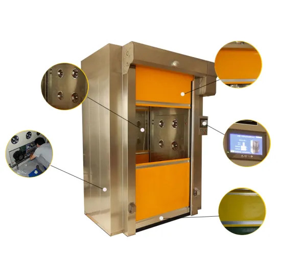CE Cargo Entrance 380v 50Hz Clean Room Shower With Air Filtration System