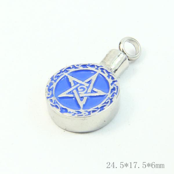 Fashion New Unique Design Stainless Steel Perfume Bottle Chain Necklace Pendant