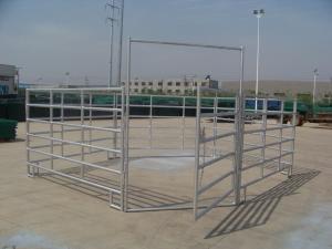 Wholesale 1.8m Hot Dip Galvanized Livestock Corral Panels For Cattle Fence from china suppliers