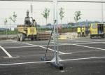 Playground Safety Temporary Fence / Construction Site Temporary Fencing White