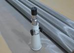 Plain Weave Stainless Steel Screen Printing Mesh 40-50 Micron Low Elongation