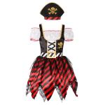 Children's Day Show Costume Pirate Dress Costume for Halloween Theme Carnival