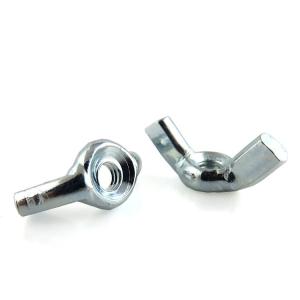 Wholesale M4 Carbon Steel Zinc Plated Butterfly Wing Nut for Heavy Industry at M1-M16 Size from china suppliers