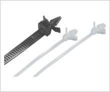 Wholesale Push Mount Industrial Cable Ties / Nylon Wire Ties High Strength Long Lasting from china suppliers